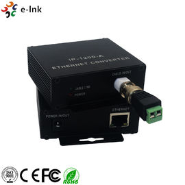 2 Wire Transceiver Ethernet Over Coax Converter Anti Interference Surge Protection