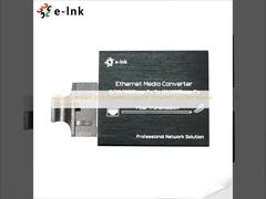 مبدل رسانه فیبر به اترنت گیگابیتی با توان USB فوق العاده جمع و جور