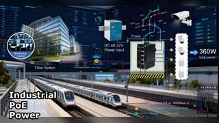 سوئیچ صنعتی PoE++ قدرت محیط سخت