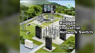 سوئیچ اترنت صنعتی 4 پورت 100FX برق اضافی