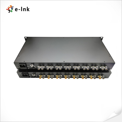 8Ch 3G-SDI plus 1Ch 10G Ethernet over Fiber Extender