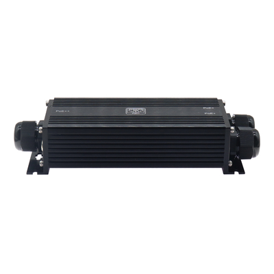 IP67 Industrial 2-Port Gigabit PoE Extender 1 In 2 Out 90W 400m