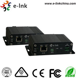 10/100 Base -TX Ethernet Over Shielded Twisted Pair Cable Extender With PoE+ PoW