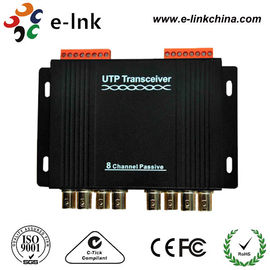 8-کانال غیر فعال CCTV UTP ویدئو Balun گیرنده برای انتقال سیگنال تفاوتی