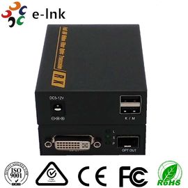 سیگنال EDID LC اتصال DVI ویدئو به مبدل فیبر 4K X 2K 3860 * 2160 30Hz 3D