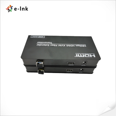 4K HDMI 2.0 KVM USB از طریق Fiber Optic Extender