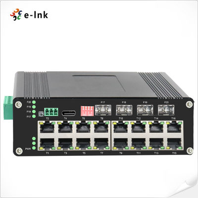 سوئیچ Ethernet سخت شده مدیریت شده صنعتی L2 IEEE802.3at PoE برای شبکه های نظارتی صنعتی