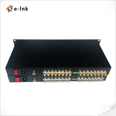سیستم انتقال فیبر نوری SDI با کنترل آڈیو و RS485