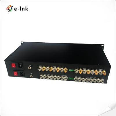 4-کانال دو طرفه 3G-SDI فیبر تبدیل